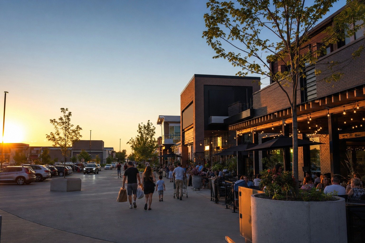 Shopping and dining near Modo at Seatonville Seaton