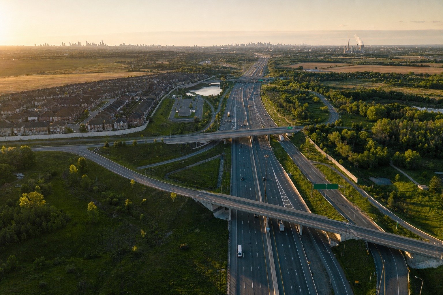 Highway access near Modo at Seatonville, transit to downtown Toronto